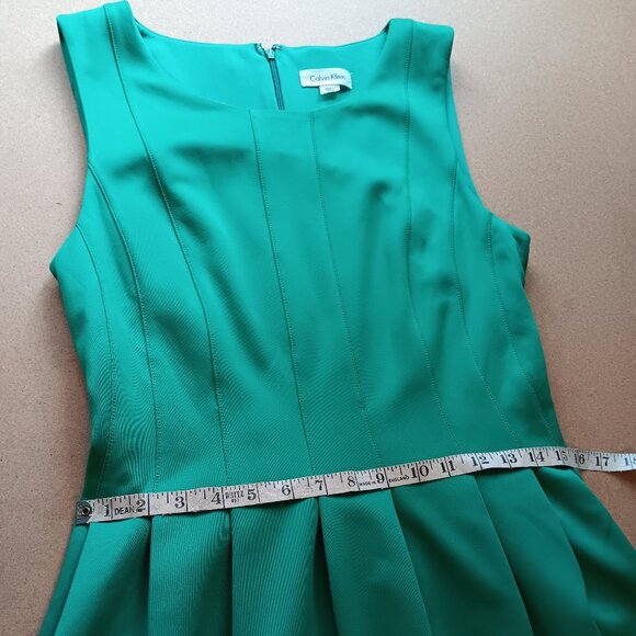 Calvin Klein dress Kelly Green size 8 - Picture 6 of 7